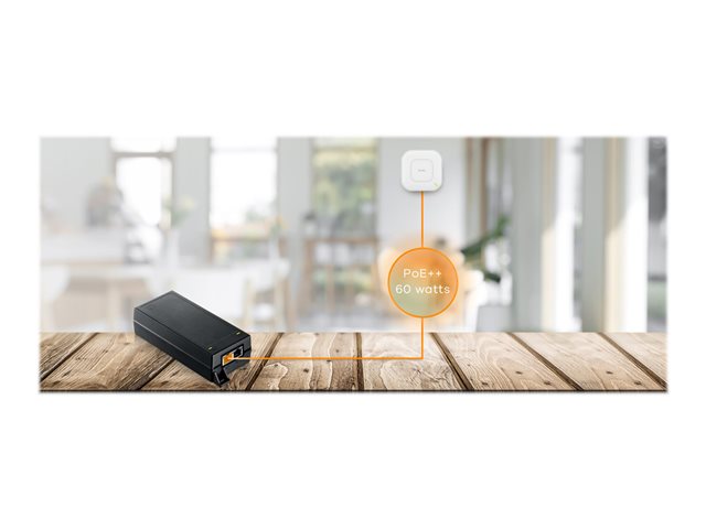 ZYXEL Multi Gig 1/2,5/5Gb Single Port 802.3bt PoE++ Injektor