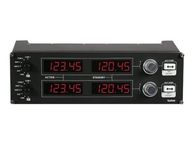 LOGITECH G Saitek Pro Flight Radio Panel - USB - WW