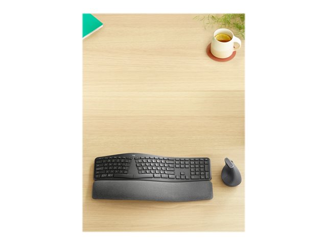 LOGITECH ERGO K860 KEYBOARD - GRAPHITE (US)