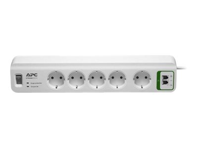 APC Essential SurgeArrest 5 outlets with phone protection 230V Germany