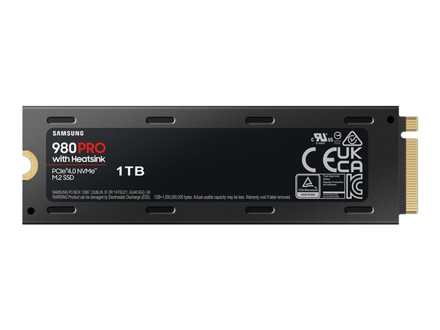 SAMSUNG 980 PRO SSD Heatsink 1TB M.2 NVMe PCIe4