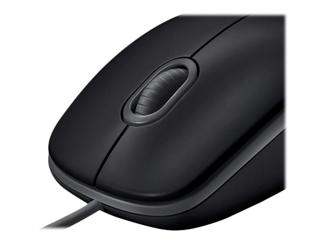 LOGITECH B110 Silent - for Business - BLACK - EMEA