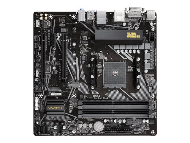 GIGABYTE B550M DS3H AM4 DDR4 2xM.2 4xSATA DVI-D HDMI mATX MB