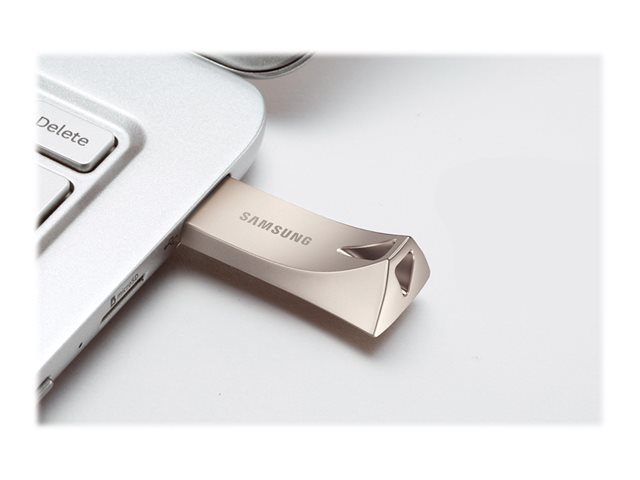 SAMSUNG BAR PLUS 128GB USB 3.1 Champagne Silver