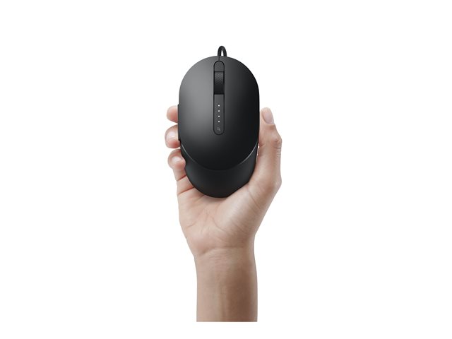 DELL Laser Wired Mouse - MS3220 - Black