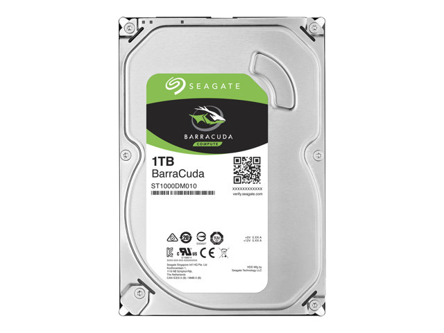 SEAGATE Desktop Barracuda 7200 1TB HDD 7200rpm SATA serial ATA 6Gb/s NCQ 64MB cache 8,9cm 3,5Zoll BLK