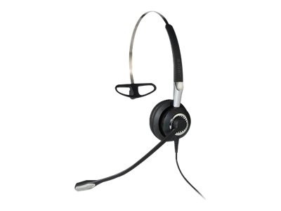 Produkt Rechts Vorne JABRA BIZ 2400 II Mono 3in1 Typ 82 Noise Cancelling mit Überkopfbügel Nackenbügel Ohrhaken