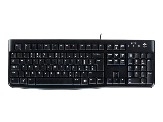 LOGITECH Corded Keyboard - (UK)