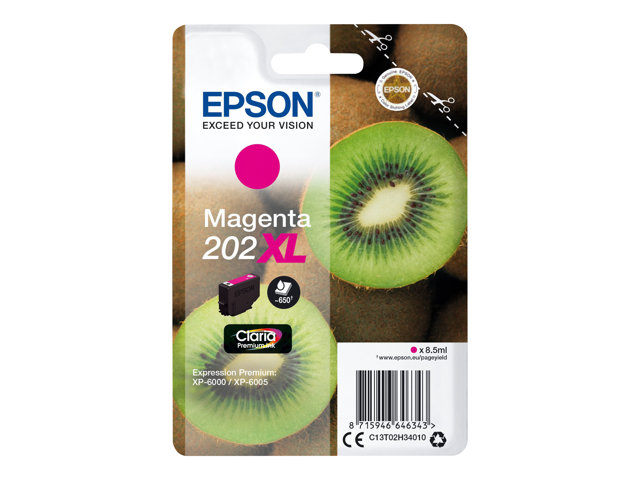 EPSON Singlepack Magenta 202XL Kiwi Clara Premium Ink
