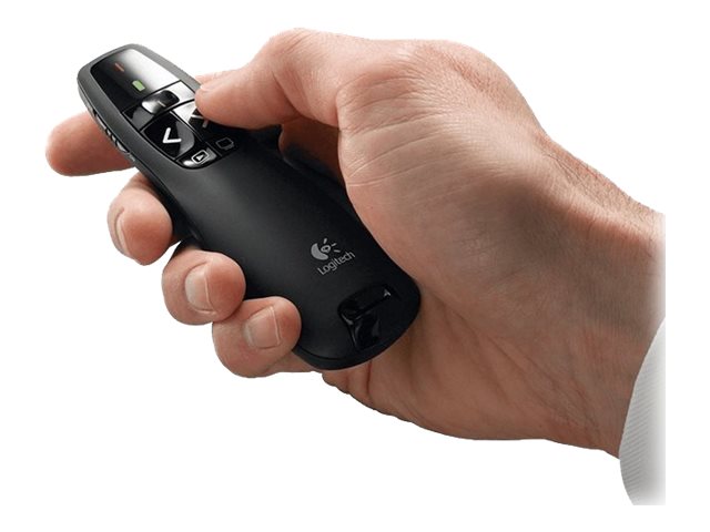 LOGITECH R400 Wireless Presenter - 2.4GHZ - CR - EWR2