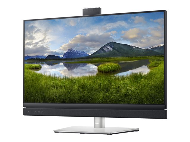 DELL Video Conferencing Monitor 68,4cm 27Zoll 2560x1440 16:9 IPS Antiglare 350cd/m2 60Hz 5ms HDMI DP USB