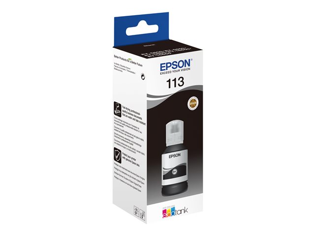 EPSON 113 EcoTank Pigment Black ink bottle