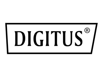 DIGITUS 12U wall mounting cabinet SoHo unmounted 595x540x400mm glass front door black RAL 9005