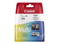 CANON PG-540 / CL-541 Tinte schwarz und farbig Standardkapazität Multipack blister with security