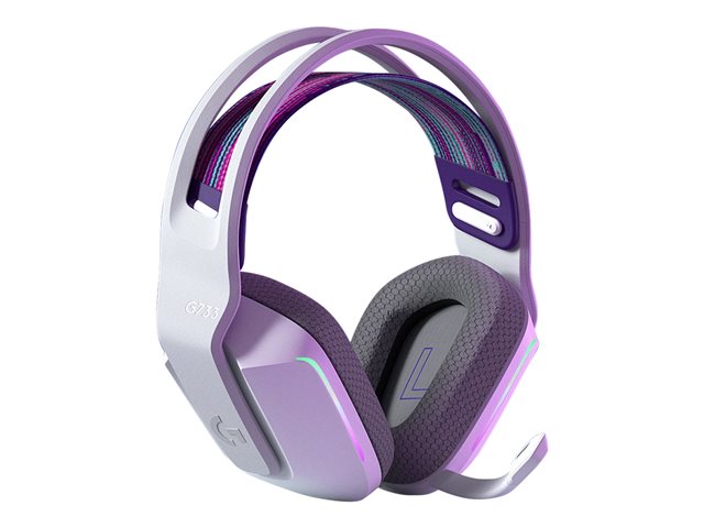 Produkt Links Vorne LOGITECH G733 LIGHTSPEED Wireless RGB Gaming Headset - WHITE - EMEA