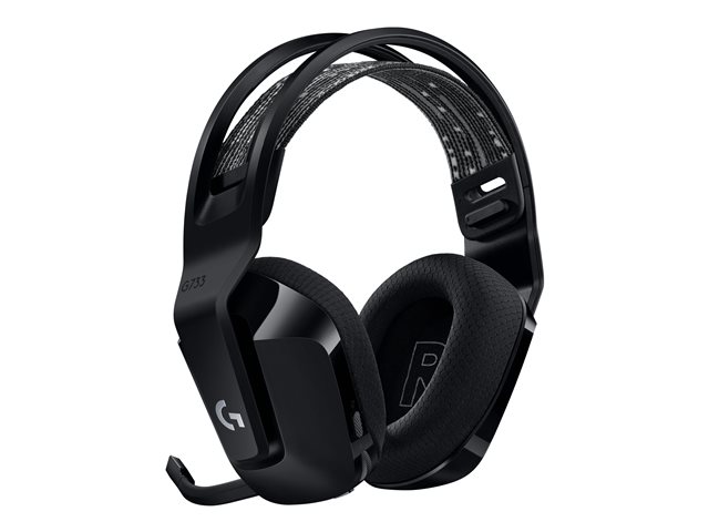Produkt Rückseite LOGITECH G733 LIGHTSPEED Wireless RGB Gaming Headset - BLACK - EMEA
