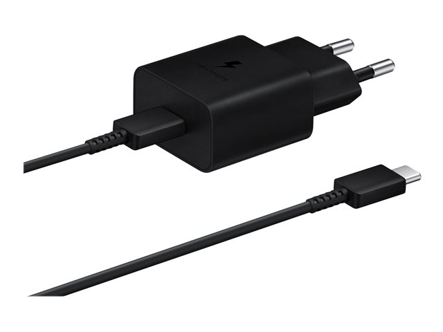 SAMSUNG Power Schnelladegerät EP-T1510 15W inkl Kabel Black