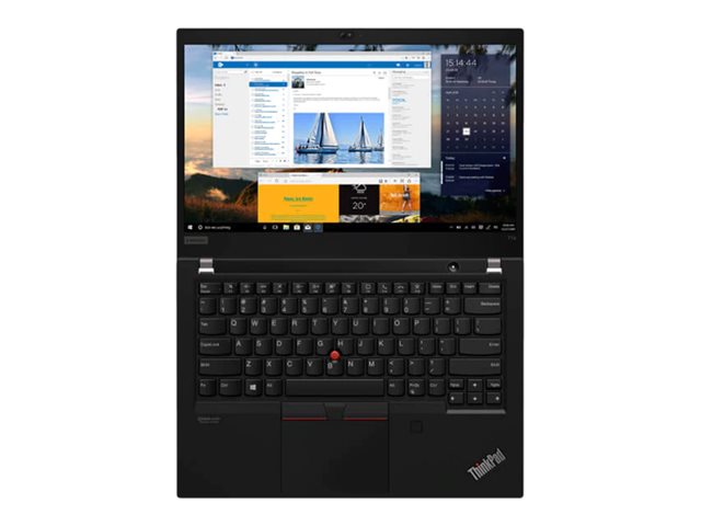 Produkt Oberseite LENOVO T14 AMD G1 AMD Ryzen 7 Pro 4750U 35,56cm 14Zoll FHD 16GB 512GB SSD UMA W10P Black TopSeller