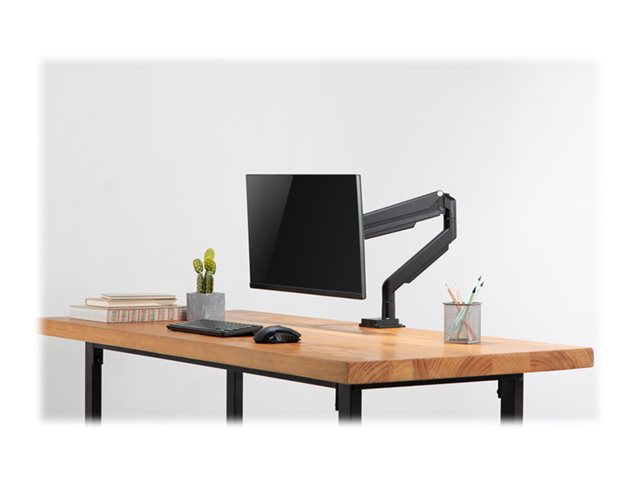 Produkt Rechts Vorne DIGITUS DA-90394 Single Gasdruckfeder Monitor Klemm-Halter 43,18-81,28cm 17-32Zoll 9 kg max. schwarz