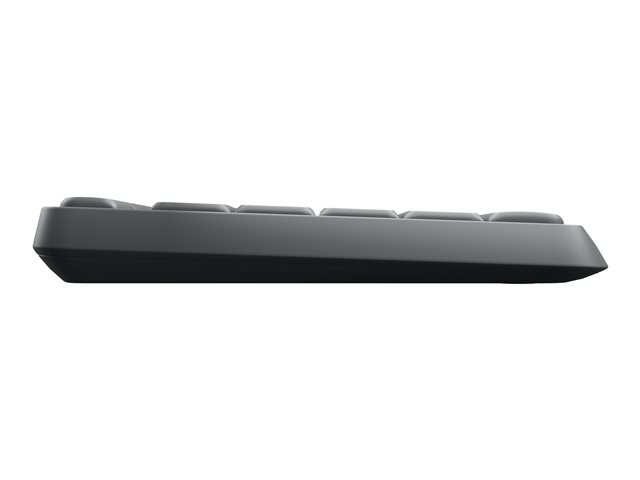 Produkt Linke Seite LOGITECH MK235 Wireless Keyboard and Mouse - GREY - HRV-SLV - INTNL