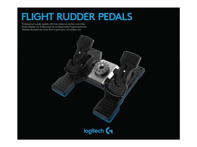 LOGITECH G Saitek PRO Flight Rudder Pedals - USB - WW