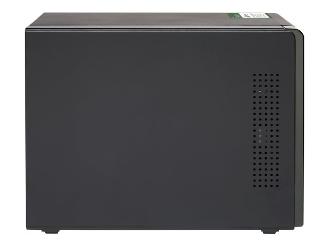 QNAP 4-Bay NAS Annapurna Labs AL214 Quad core 1.7GHz 2GB DDR3L SODIMM RAM max 8GB SATA 6Gb/s 1x 10GbE SFP+ LAN 2x GbE LAN