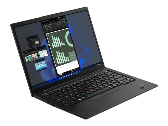 LENOVO ThinkPad X1 Carbon G10 Intel Core i7-1255U 35,56cm 14Zoll WQUXGA 16GB 512GB SSD UMA WWAN 4G W10P DG Black TopSeller
