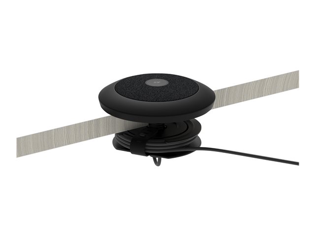 LOGITECH RALLY MIC POD TABLE MOUNT BLACK