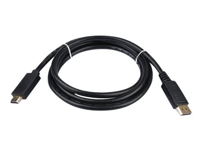 ASSMANN Anschlusskabel DisplayPort Stecker auf HDMI Typ A Stecker 3m schwarz