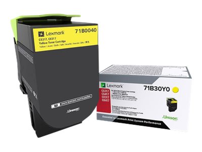 LEXMARK Gelb Toner Regular Open Channel CRTG / 2.300pgs
