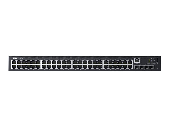 DELL Networking N1548 48x 1GbE + 4x 10GbE SFP+ fixed ports Stacking IO to PSU airflow AC