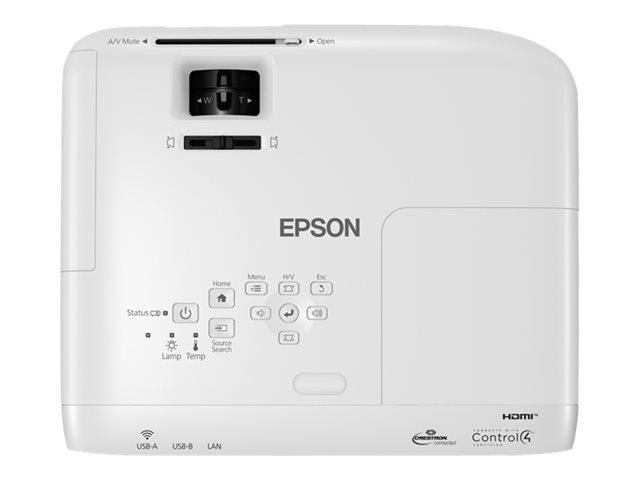EPSON EB-W49 3LCD Projektor 3800Lumen WXGA 1,30 - 1,56:1
