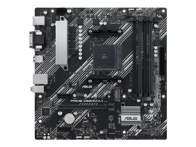 ASUS PRIME A520M-A II AMD A520 microATX 4DDR4