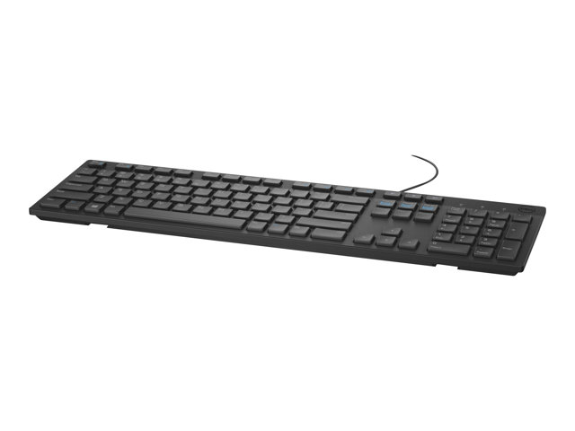 DELL Keyboard US-Euro Qwerty KB216 Quietkey USB Black