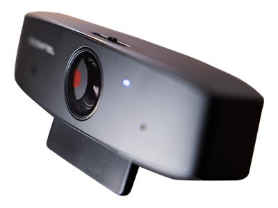 KONFTEL CAM10 Business - Webcam Full HD 1080p 90 Grad Blickwinkel 2 Mikrofone USB 2.0 4x Zoom Autofokus integrierte Stativmutter