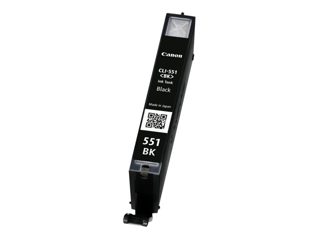 CANON CLI-551BK Tinte schwarz Standardkapazität 1.800 Seiten 1er-Pack