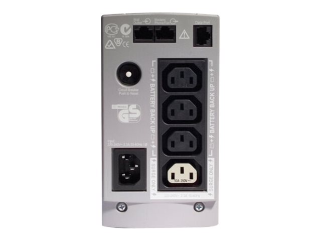 APC Back-UPS CS 650VA  230V Interface Port DB-9 RS-232 USB