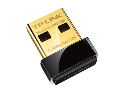 TP-LINK TL-WN725N N150 WLAN Nano USB Adapter 802.11b/g/n USB 2.0 Port Software-WPS