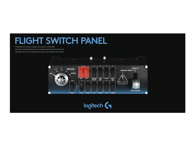 LOGITECH G Saitek Pro Flight Switch Panel - USB - WW