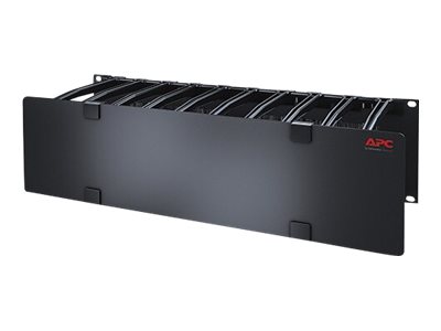 APC 3U Horizontal Cable Manager 6 Fingers top and bottom