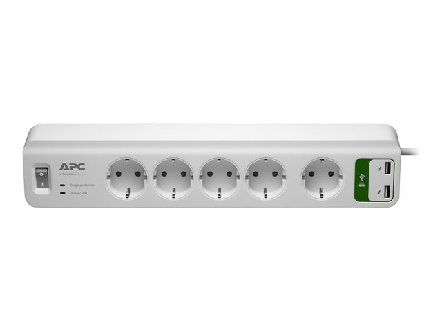 APC Essential SurgeArrest 5 Schuko Ausgänge 230V Germany