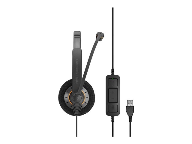 Produkt Rechte Seite EPOS SENNHEISER IMPACT SC 60 USB ML Stereo USB Headset mit In-Line Call Control zertifiziert für Microsoft Teams (EPOS Connect erf.)