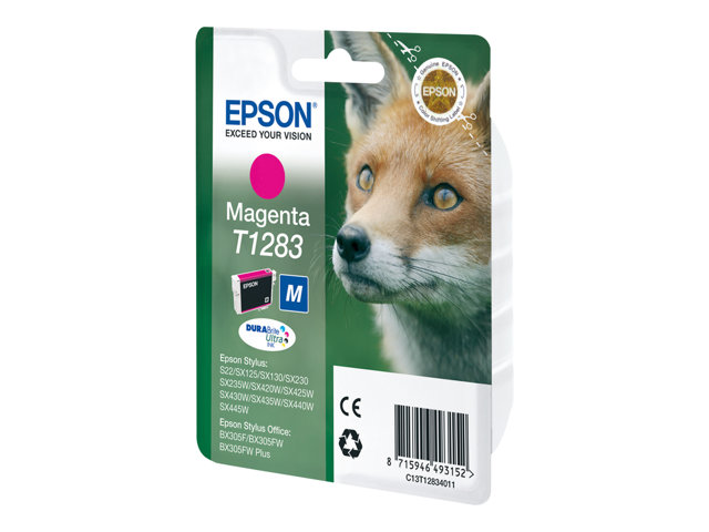 EPSON T1283 Tinte magenta Standardkapazität 3.5ml 1-pack blister ohne Alarm