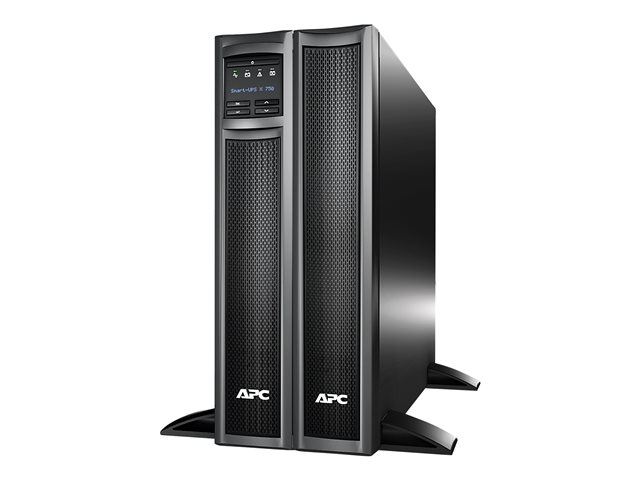 APC Smart-UPS X 750VA LCD 230V Rack/Tower LCD 230V  SmartSlot RS-232 cable  USB cable