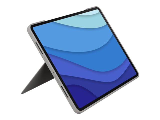 LOGITECH Combo Touch for iPad Pro 32,8cm 12,9Zoll 5th generation - SAND - INTNL (US)