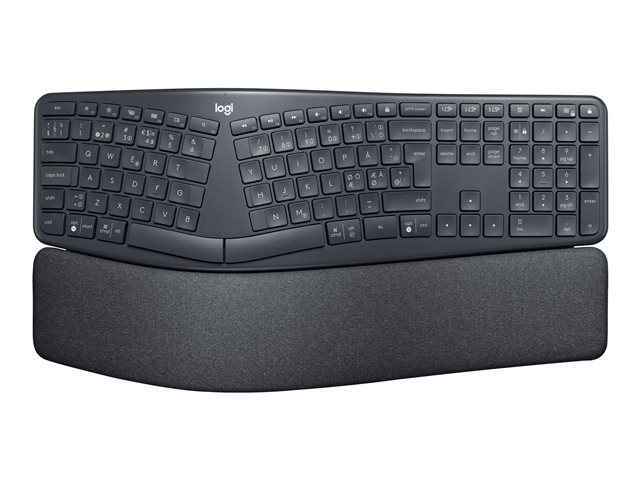 LOGITECH ERGO K860 Wireless - GRAPHITE - CH - CENTRAL