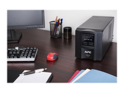 APC Smart-UPS 750VA LCD 230V Tower SmartSlot USB 5min Runtime 500W with SmartConnect
