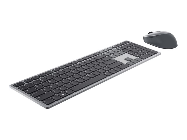 DELL Premier Multi-Device Wireless Keyboard and Mouse - KM7321W - US International QWERTY