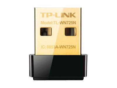 TP-LINK TL-WN725N N150 WLAN Nano USB Adapter 802.11b/g/n USB 2.0 Port Software-WPS
