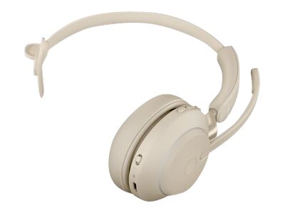 JABRA Evolve2 65 Link380c UC Mono Stand Beige